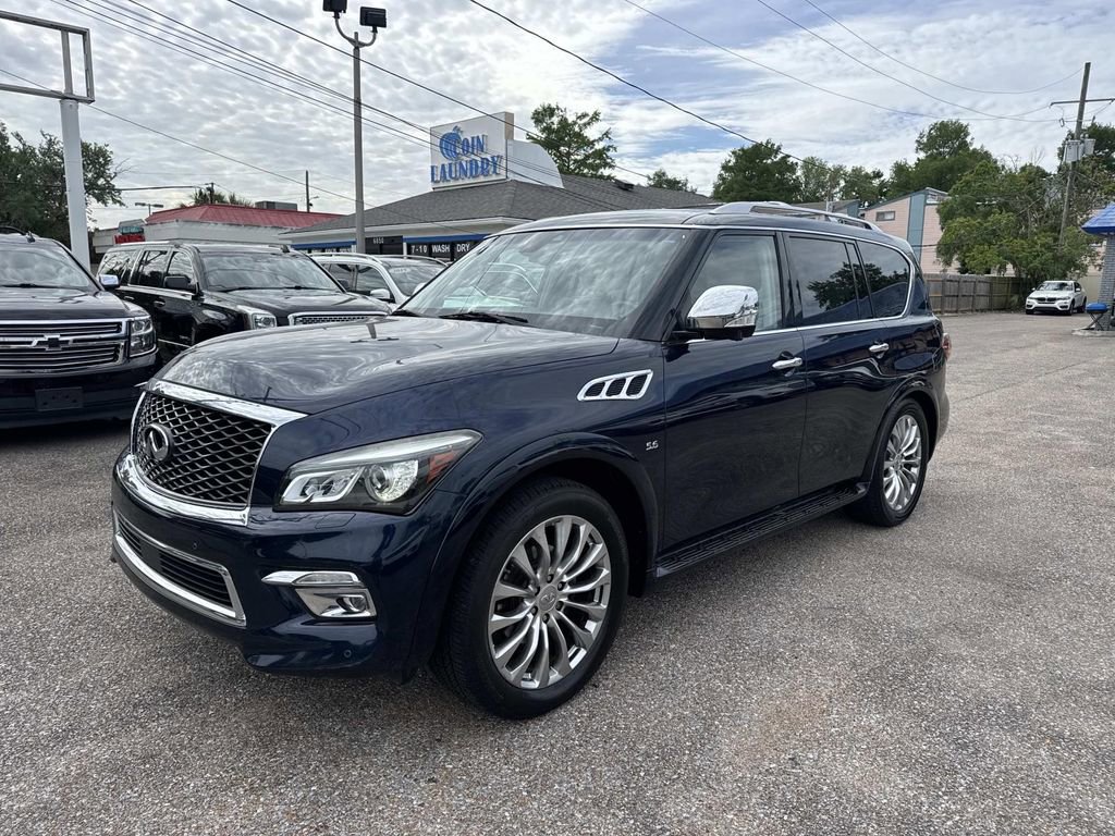 Used 2017 INFINITI QX80 2WD w/ Deluxe Technology Package image 3