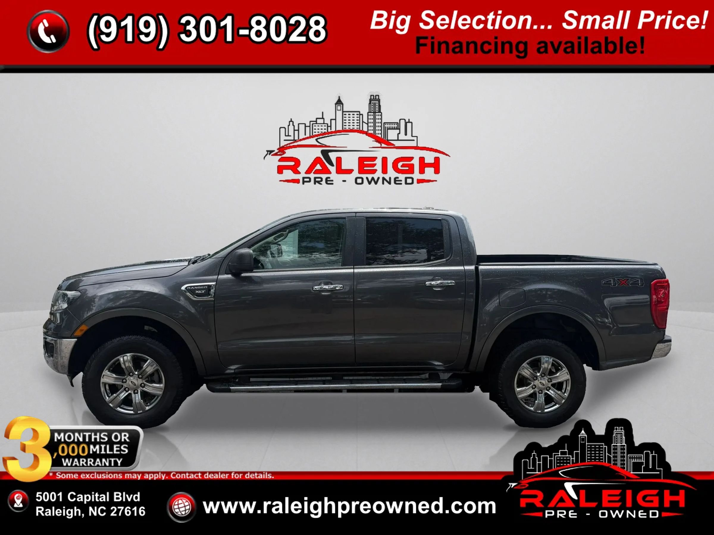 Used 2019 Ford Ranger XLT w/ Equipment Group 302A Luxury AWD/4WD image 1