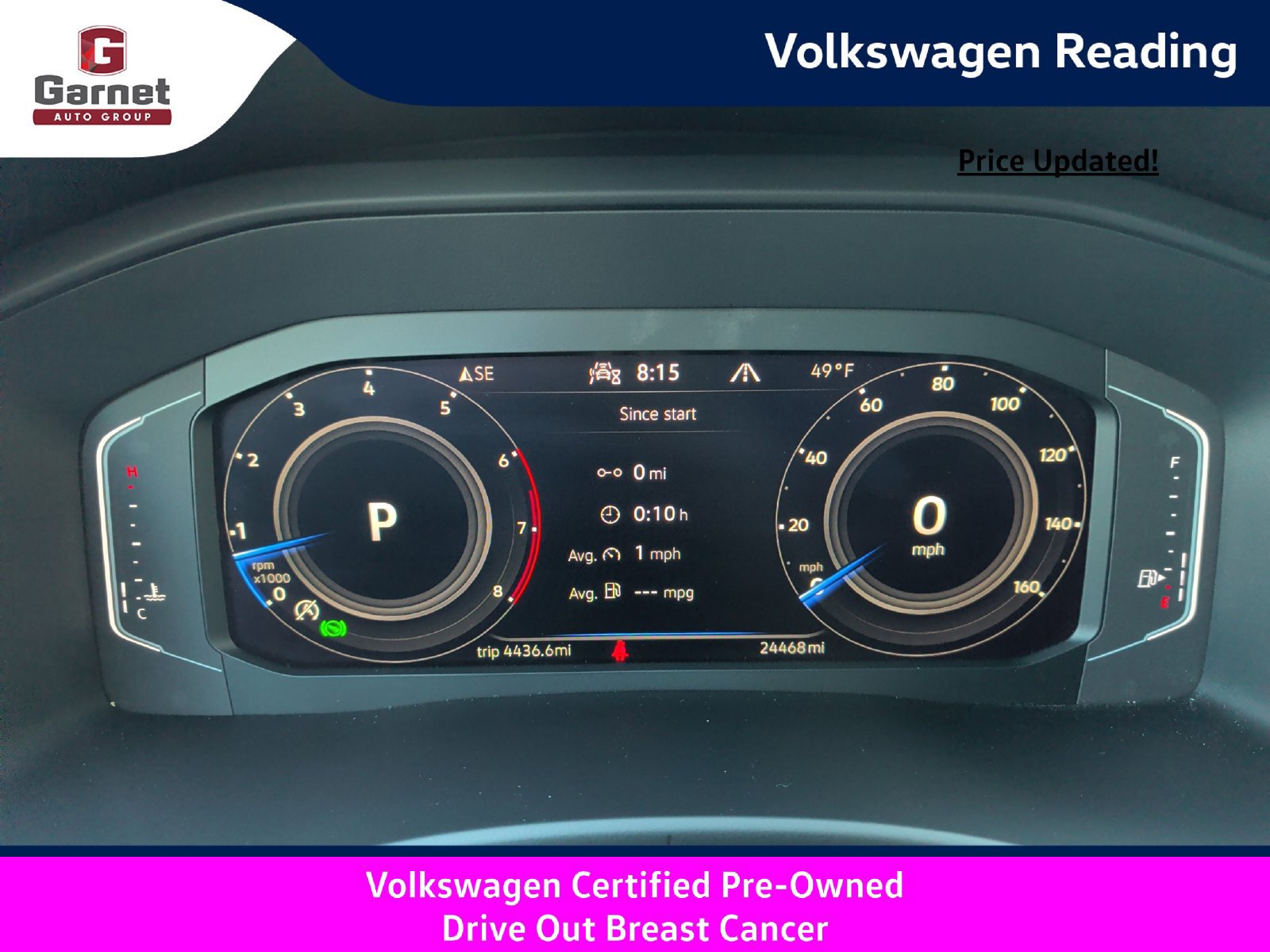 Certified 2023 Volkswagen Atlas Cross Sport SE w/ Panoramic Sunroof Package AWD/4WD image 33