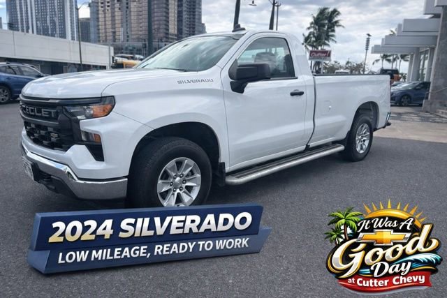Used 2024 Chevrolet Silverado 1500 W/T w/ WT Fleet Convenience Package