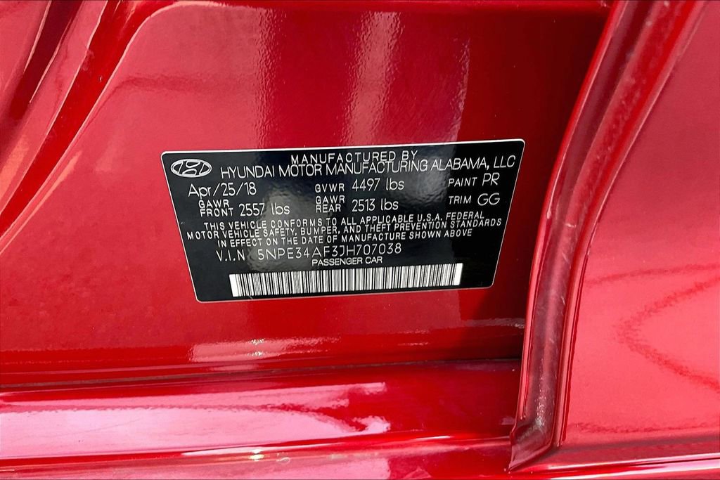 Used 2018 Hyundai Sonata Limited FWD image 35