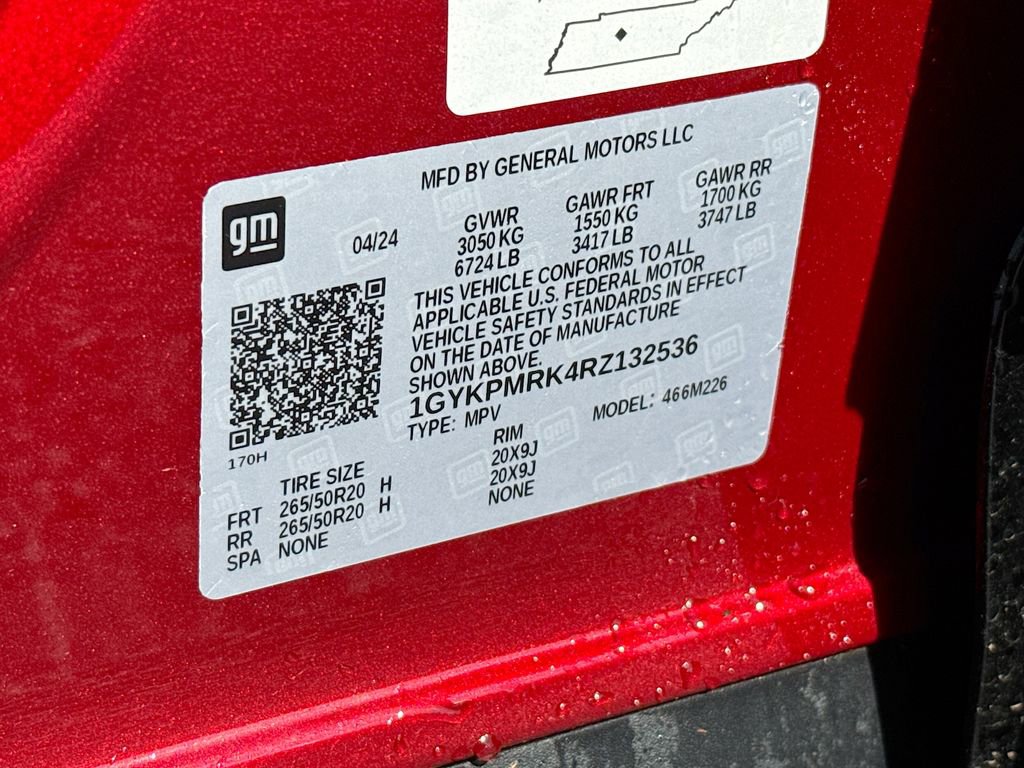 Certified 2024 Cadillac Lyriq Tech w/ Driver Assist Package RWD image 14