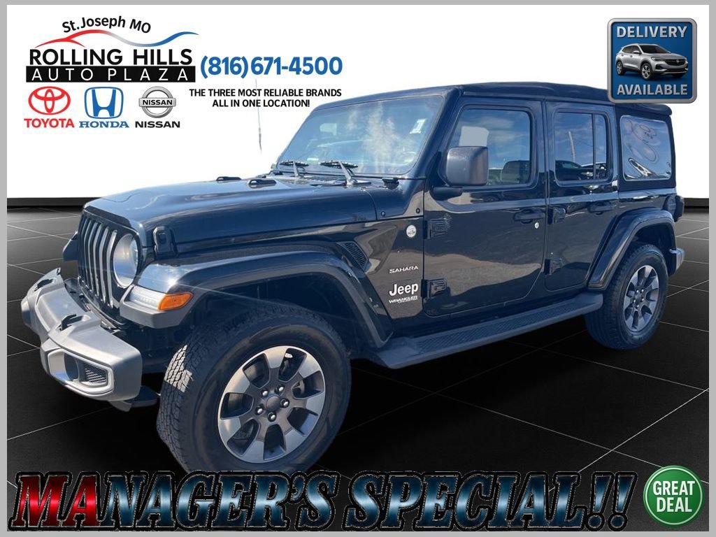Used 2018 Jeep Wrangler Unlimited Sahara