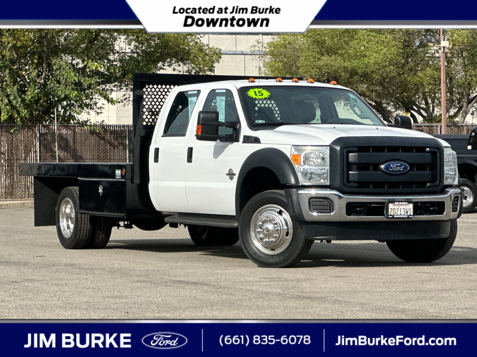 Used 2015 Ford F550 2WD Crew Cab Super Duty image 1