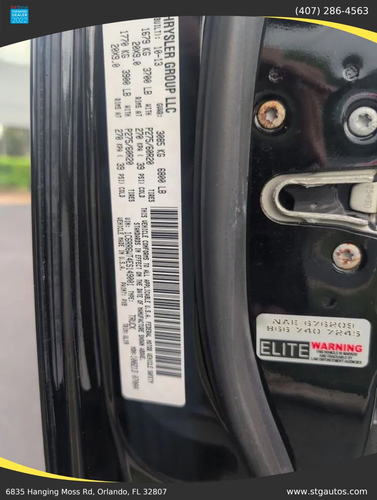Used 2014 RAM 1500 Limited RWD image 33
