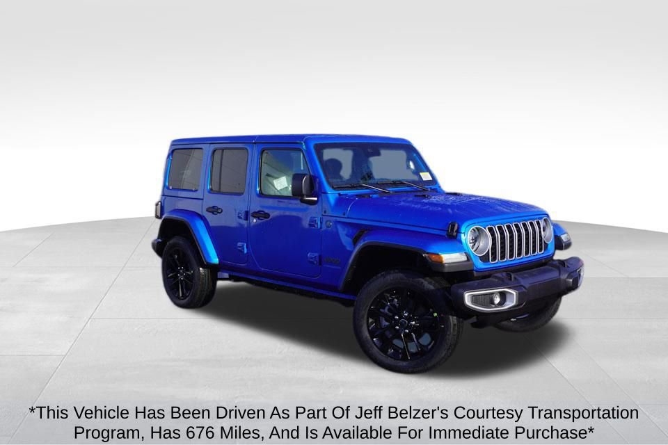 New 2025 Jeep Wrangler Unlimited Sahara w/ Safety Group