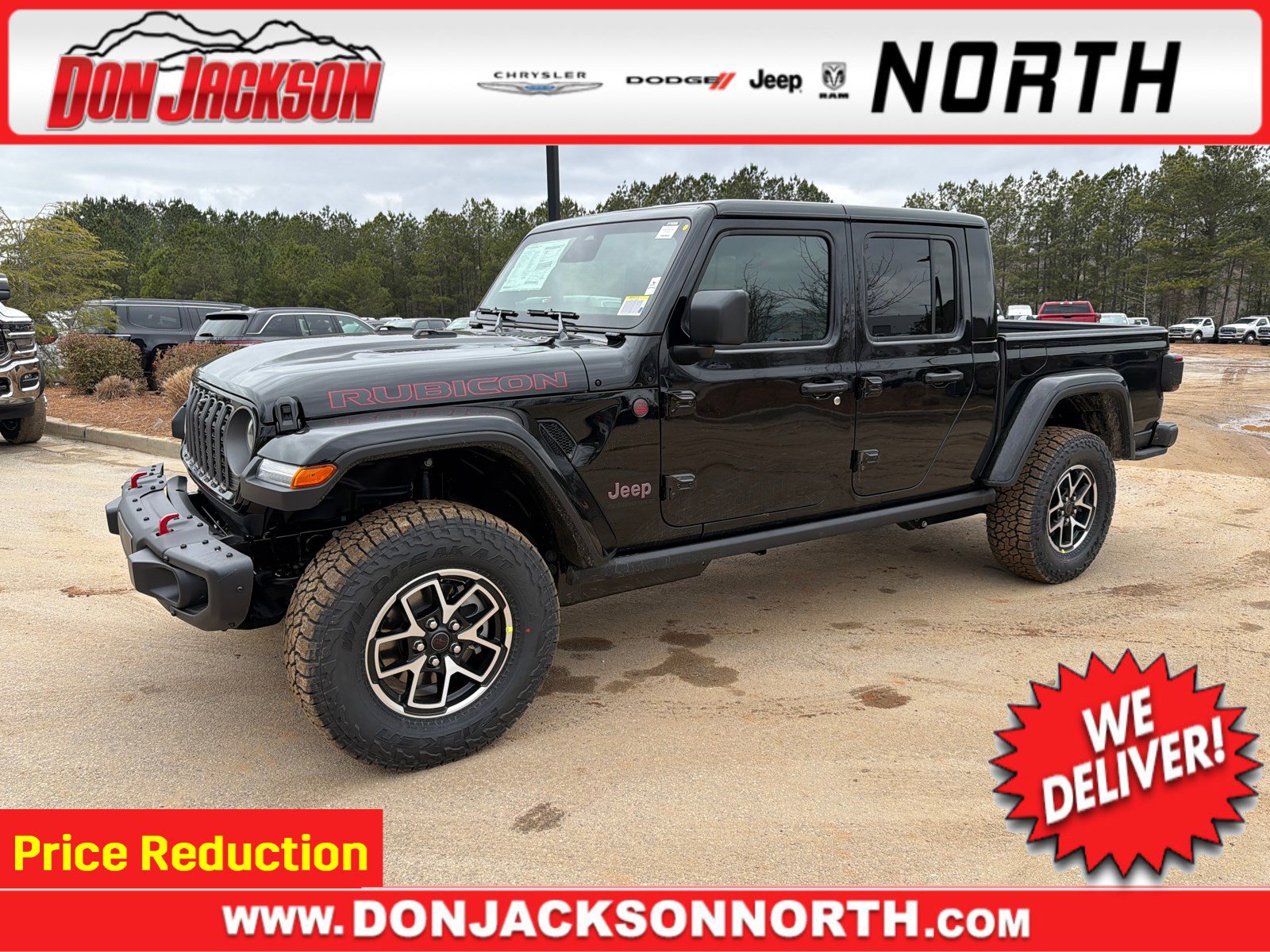 New 2026 Jeep Gladiator Rubicon