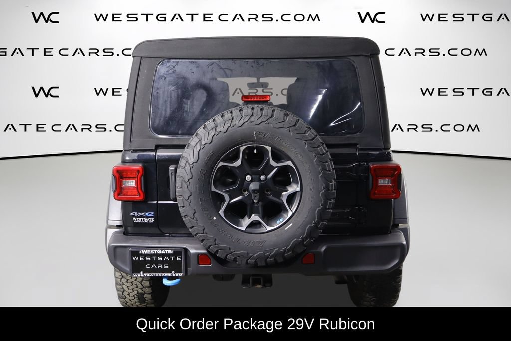 Used 2023 Jeep Wrangler Unlimited Rubicon 4xe w/ Cold Weather Group AWD/4WD image 4