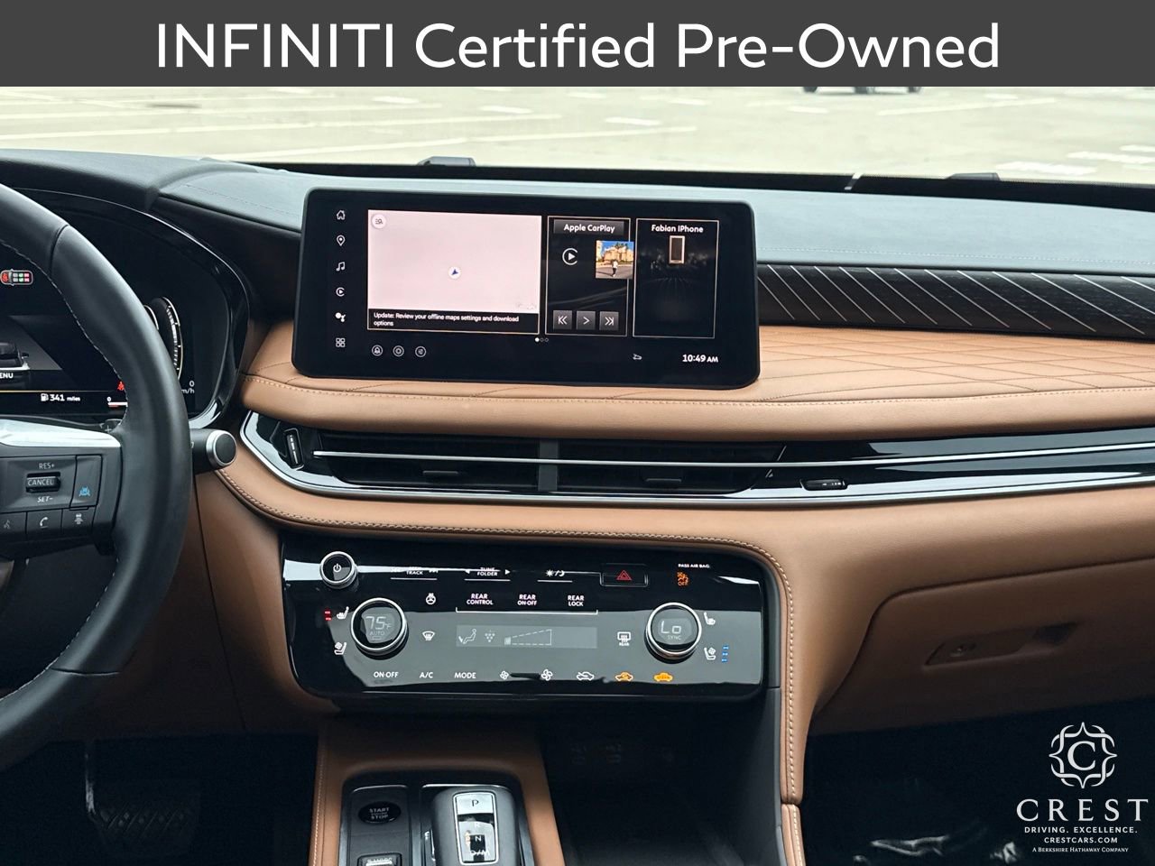 Certified 2026 INFINITI QX60 Autograph w/ Dark Cargo Package image 20