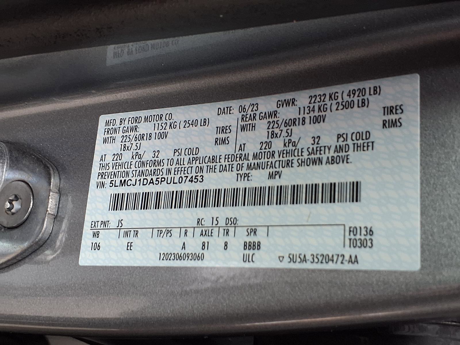 Certified 2023 Lincoln Corsair AWD image 25