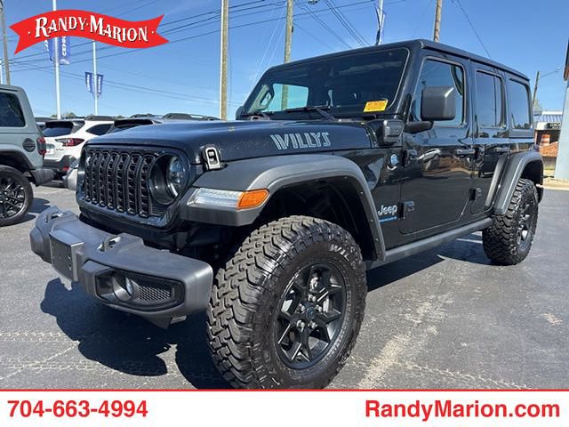 Used 2025 Jeep Wrangler Willys 4xe image 1