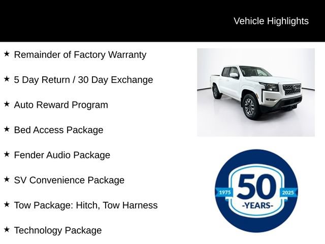 Used 2023 Nissan Frontier SV w/ SV Convenience Package AWD/4WD image 8