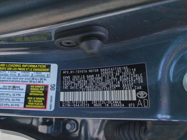Certified 2019 Toyota Corolla LE FWD image 23