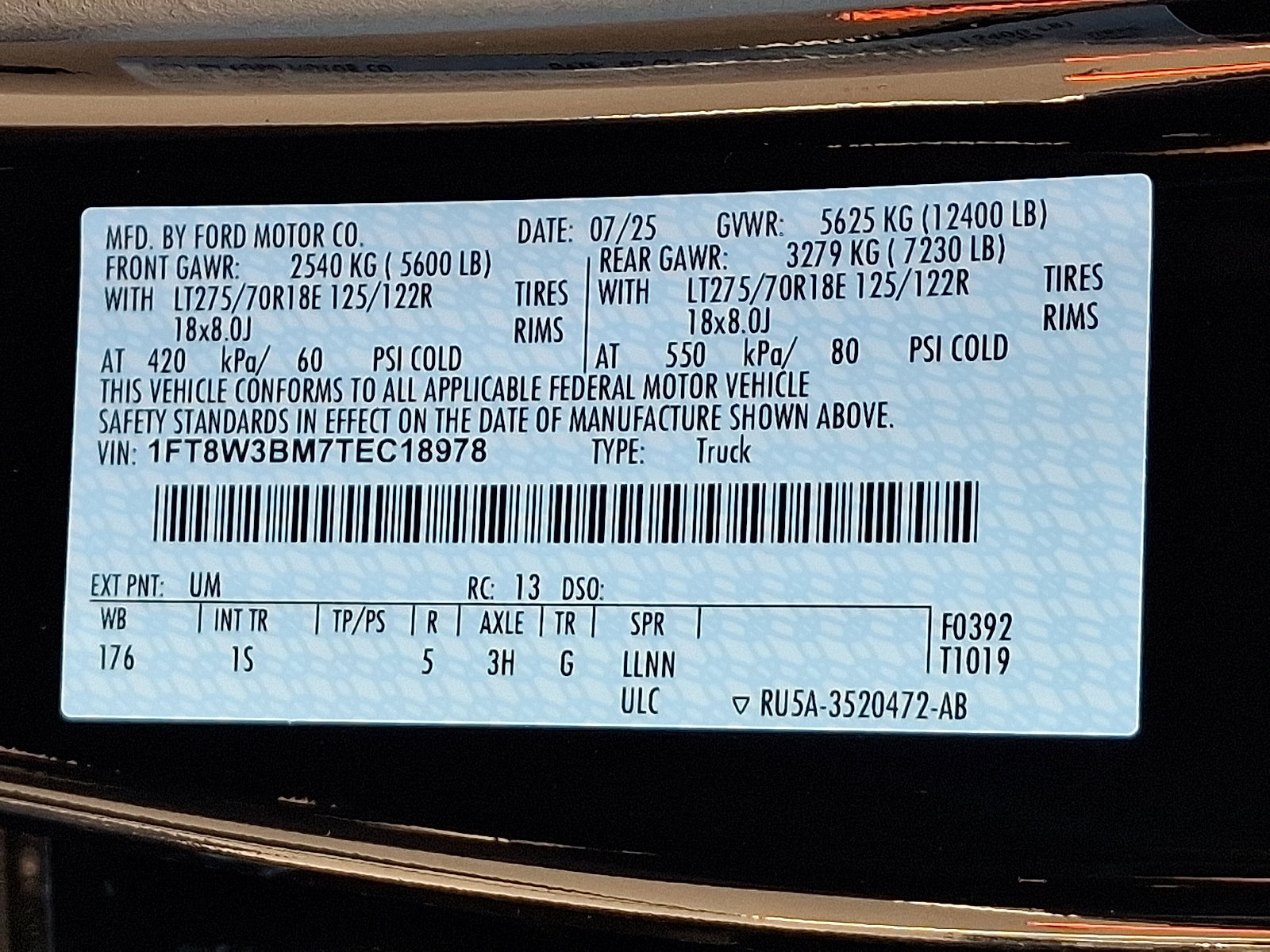 New 2026 Ford F350 XL w/ STX Appearance Package image 9