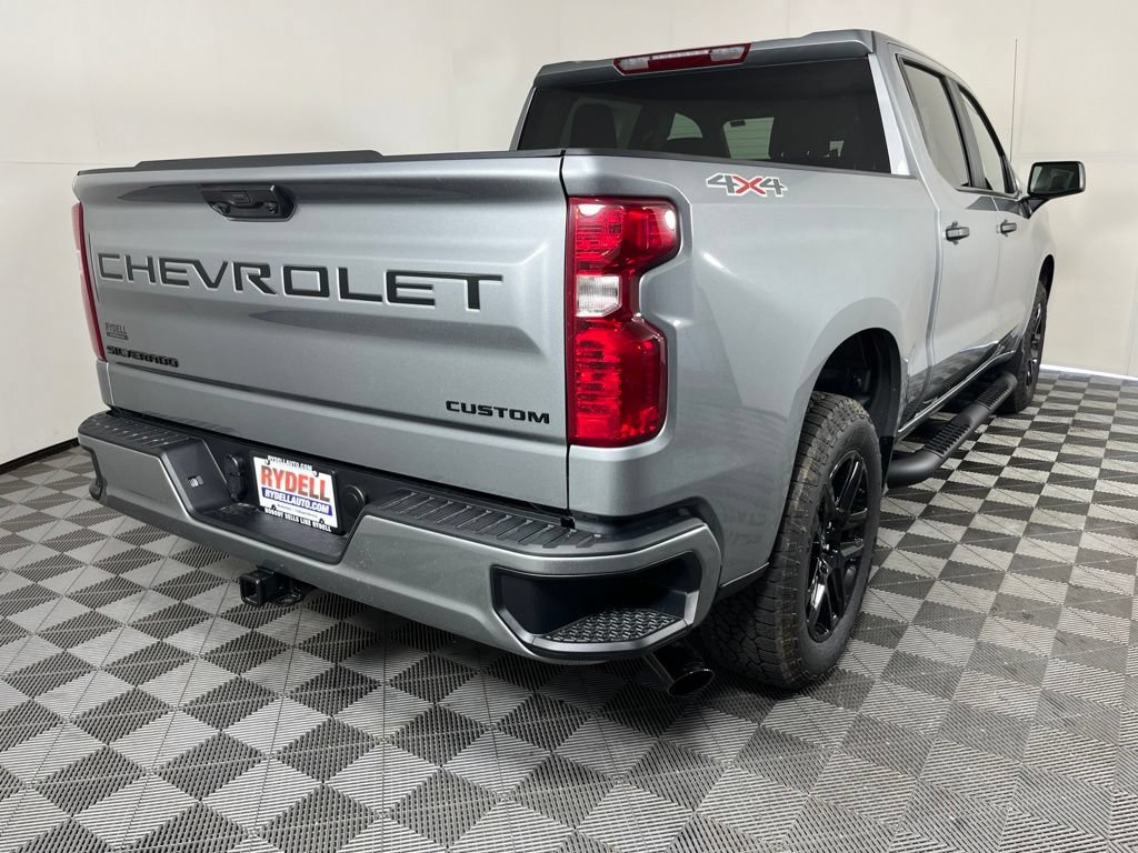 New 2026 Chevrolet Silverado 1500 Custom w/ Turbomax Blackout Package AWD/4WD image 4