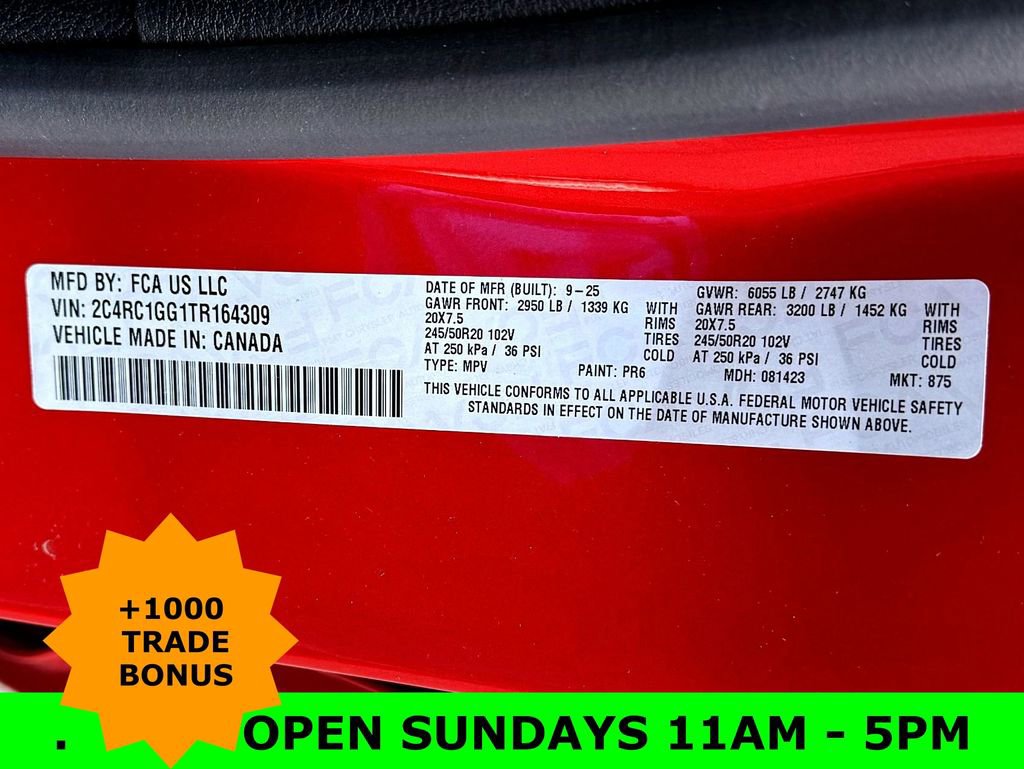 New 2026 Chrysler Pacifica Limited w/ Uconnect Theater Family Group image 34