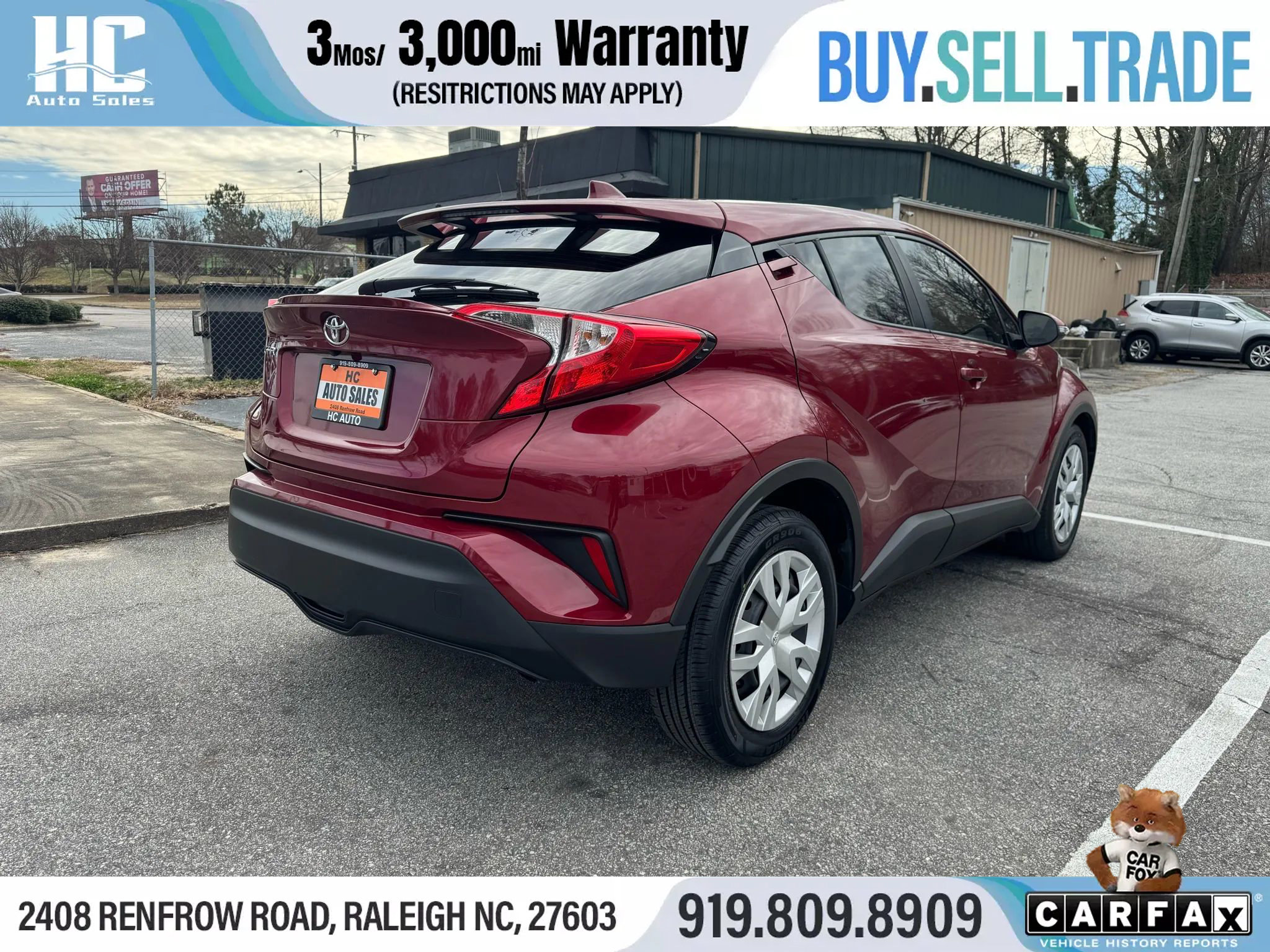 Used 2019 Toyota C-HR LE image 5