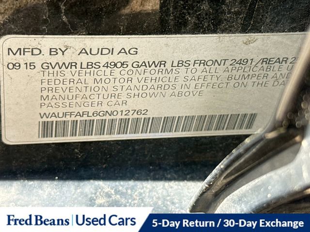 Used 2016 Audi A4 2.0T Premium Plus w/ Technology Package image 25