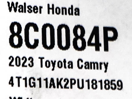 Used 2023 Toyota Camry SE FWD image 27