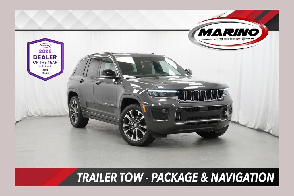 Certified 2025 Jeep Grand Cherokee Overland w/ Trailer Tow Package AWD/4WD image 1