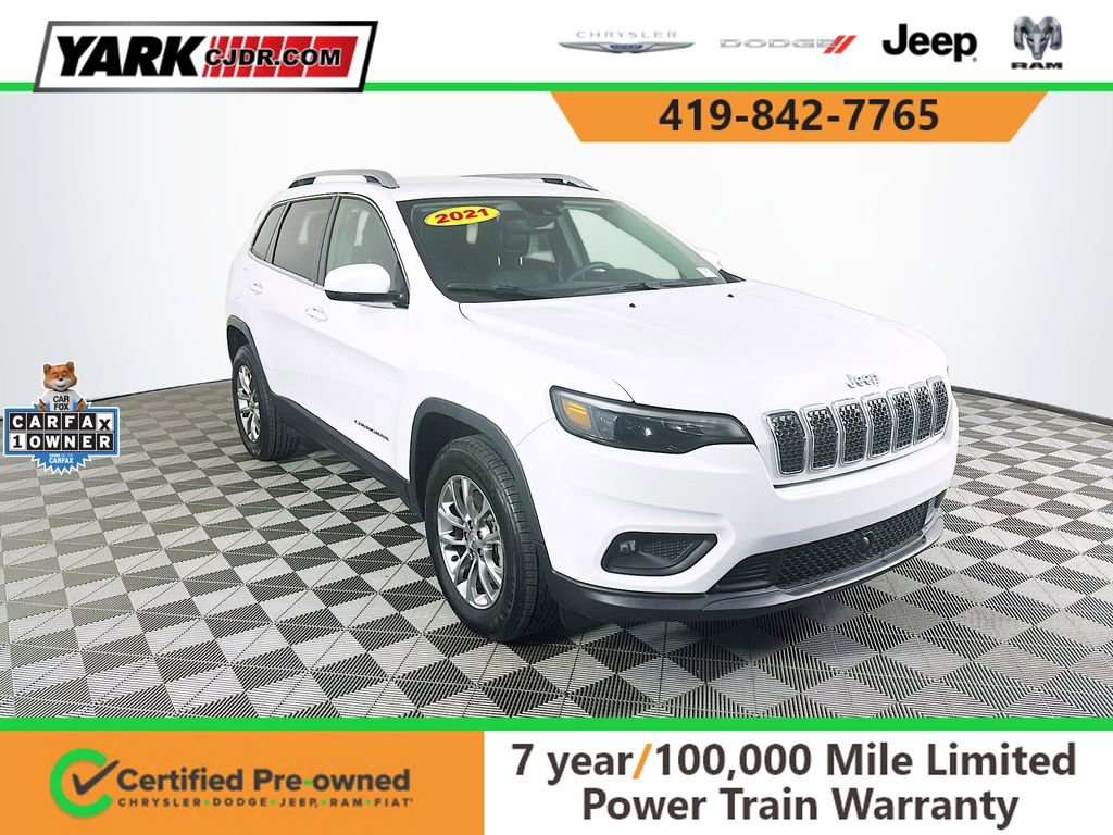 Certified 2021 Jeep Cherokee Latitude Lux