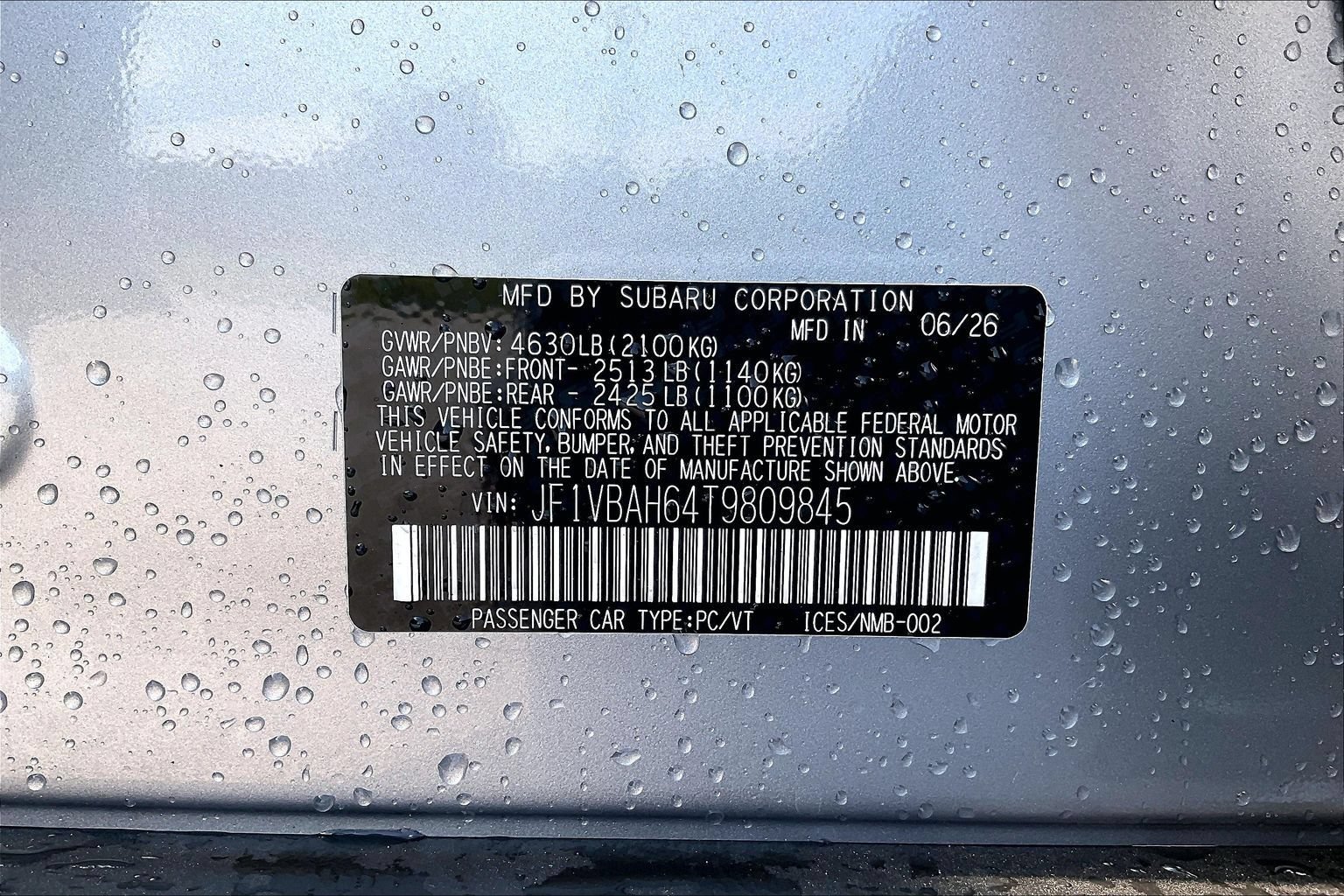 New 2026 Subaru WRX AWD/4WD image 12