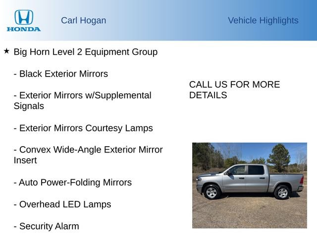 Used 2025 RAM 1500 Big Horn AWD/4WD image 20