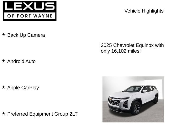 Used 2025 Chevrolet Equinox LT AWD/4WD image 7