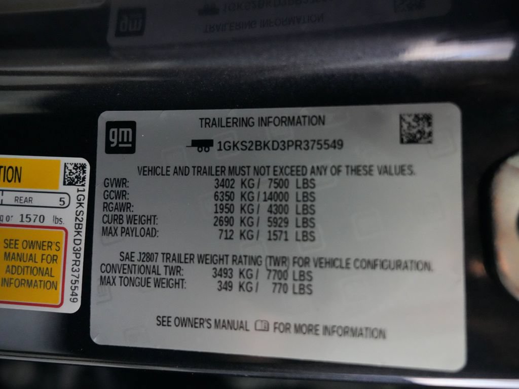Used 2023 GMC Yukon SLT w/ SLT Premium Package AWD/4WD image 15