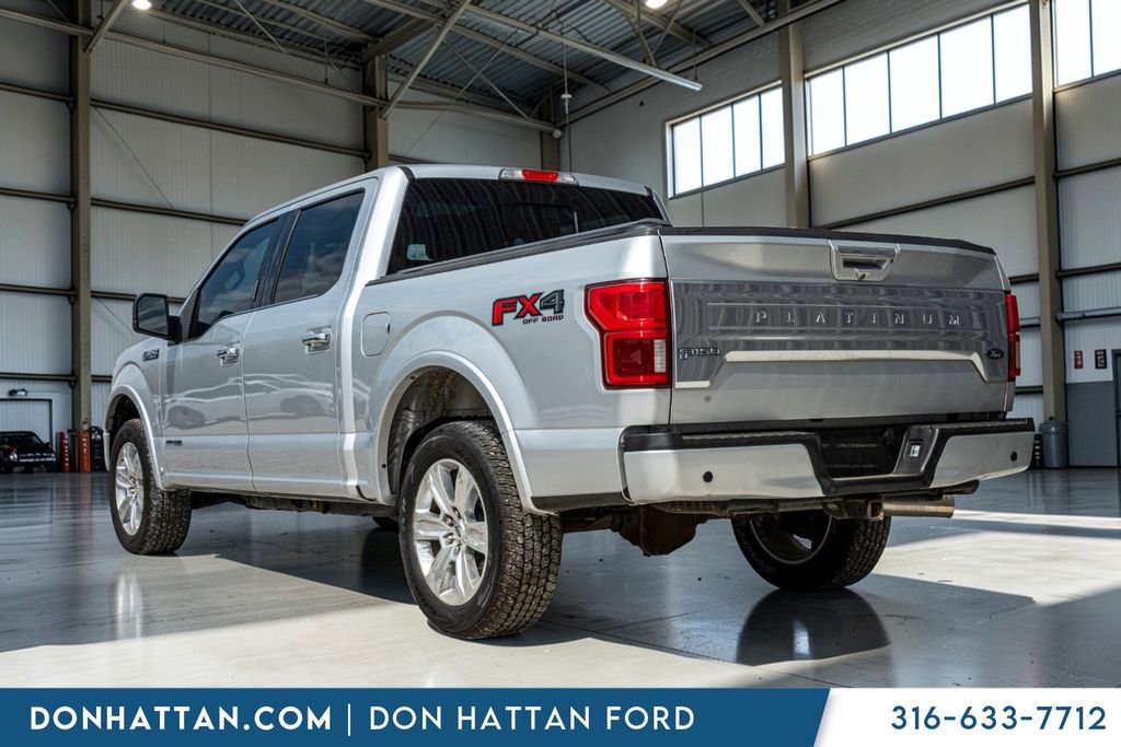 Used 2018 Ford F150 Platinum w/ Equipment Group 701A Luxury image 33