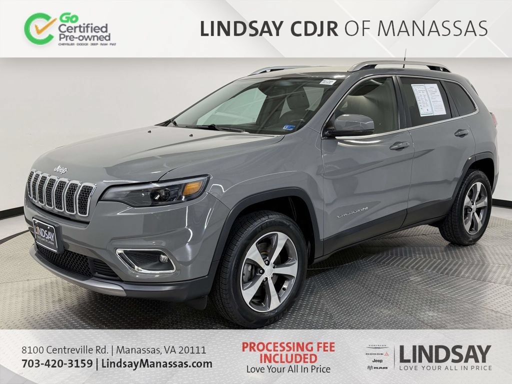 Certified 2020 Jeep Cherokee Limited AWD/4WD image 5