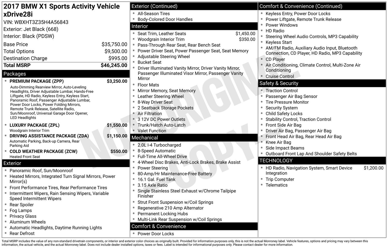 Used 2017 BMW X1 xDrive28i image 6