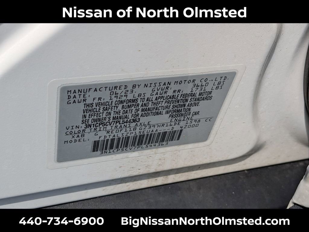 Certified 2023 Nissan Kicks SV FWD image 30