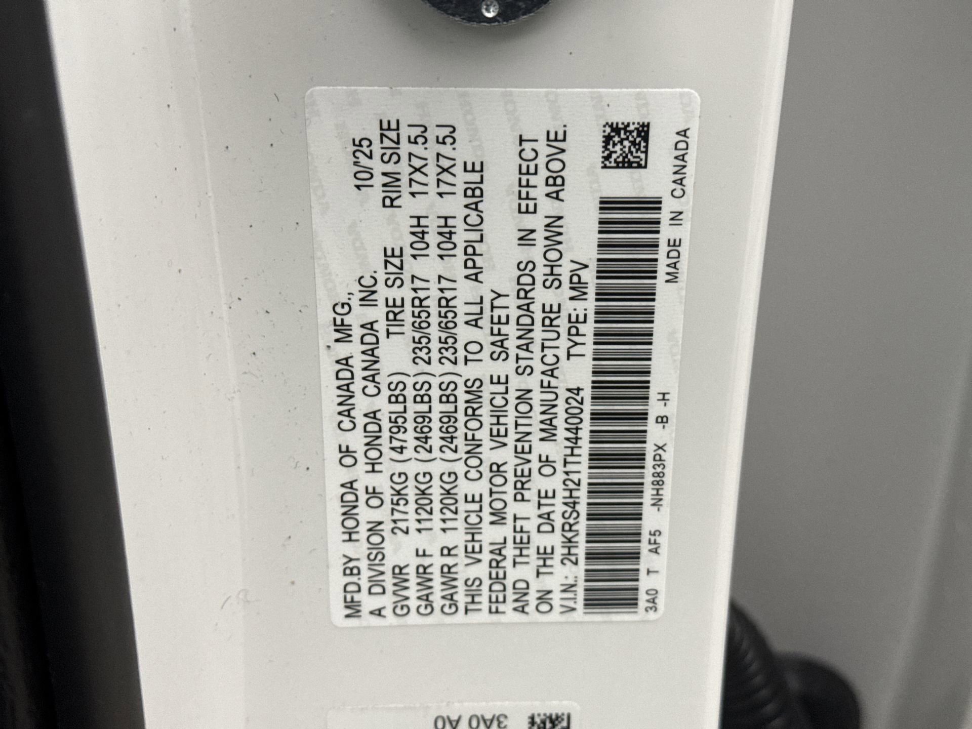 Used 2026 Honda CR-V LX image 23