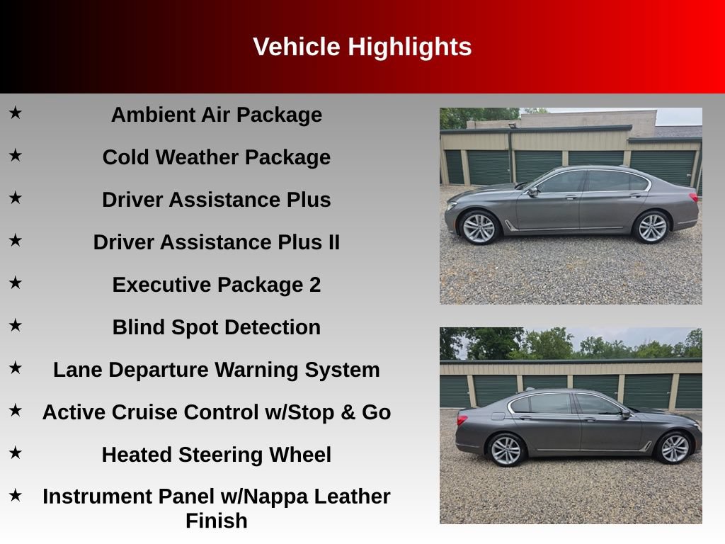 Used 2016 BMW 750i xDrive AWD/4WD image 7