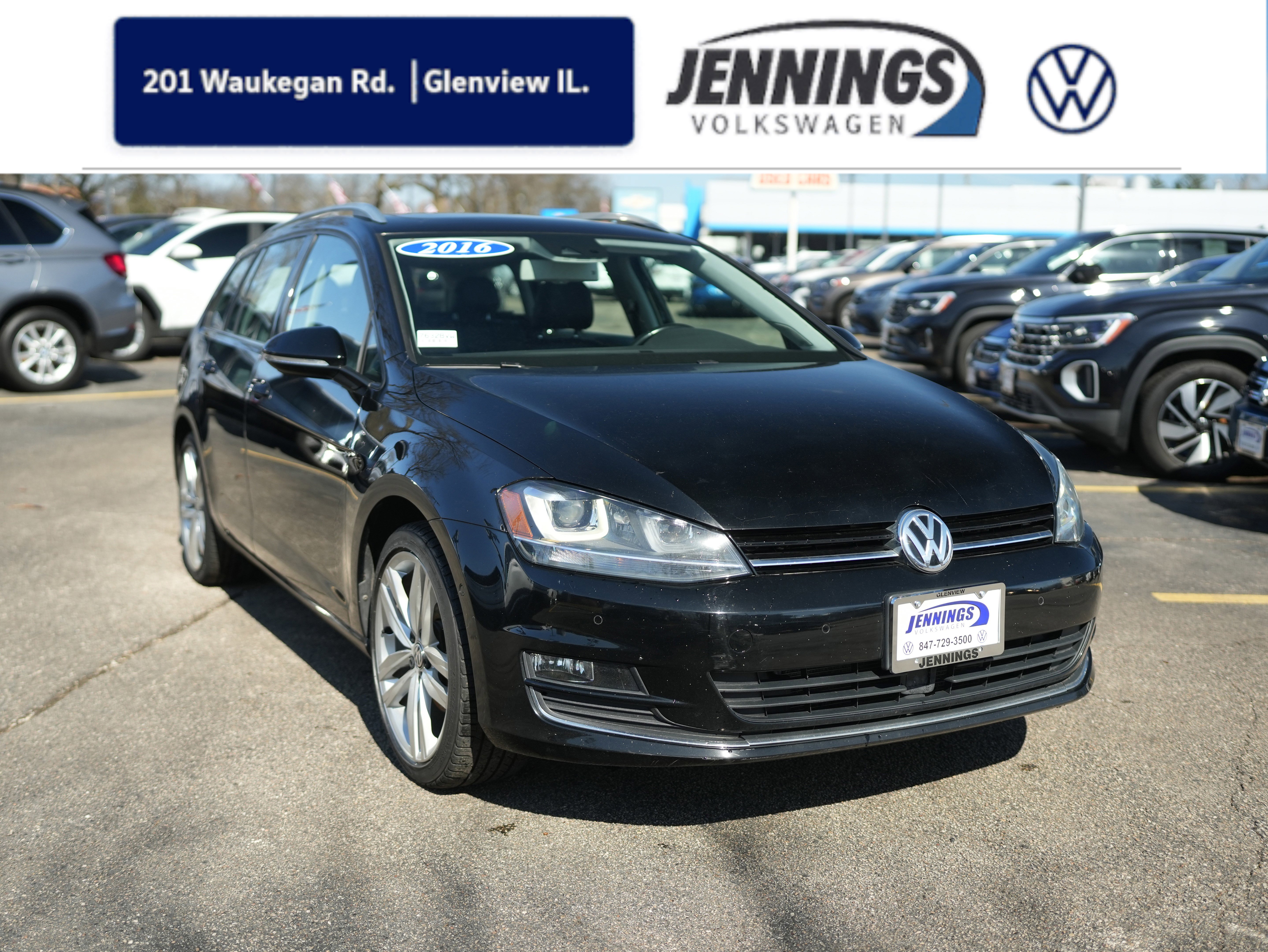 Used 2016 Volkswagen Golf SEL w/ Lighting Package (SEL) image 1
