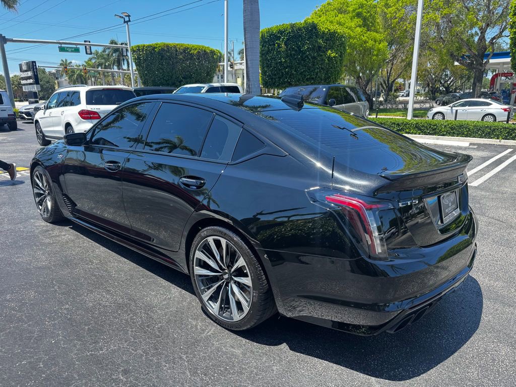 Used 2024 Cadillac CT5 V Blackwing w/ LPO, Bronce Accent Package RWD image 8