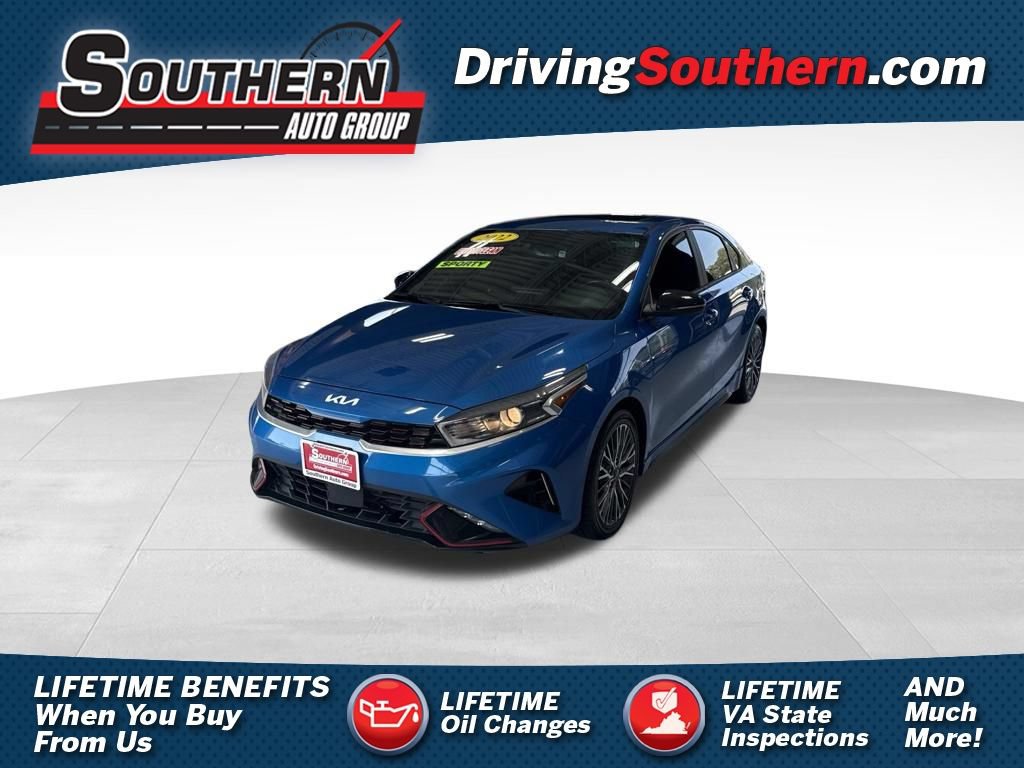 Used 2022 Kia Forte GT-Line w/ GT-Line Premium Package FWD 360° Tour
