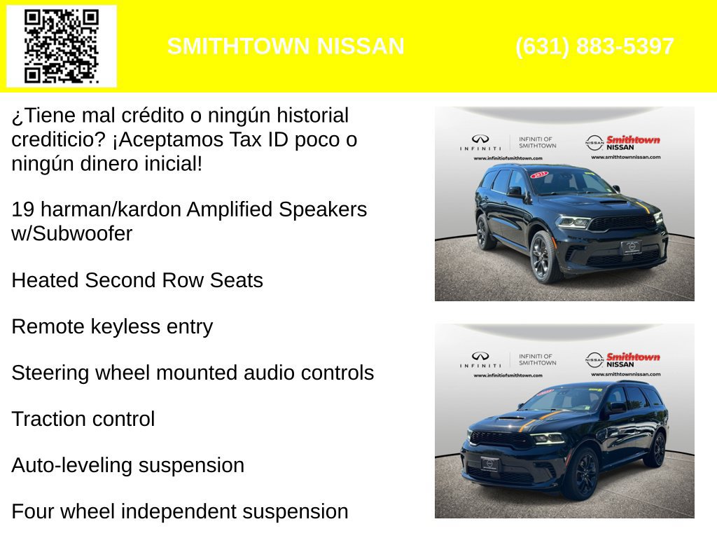 Used 2023 Dodge Durango R/T w/ Hemi Orange Plus Package AWD/4WD image 4