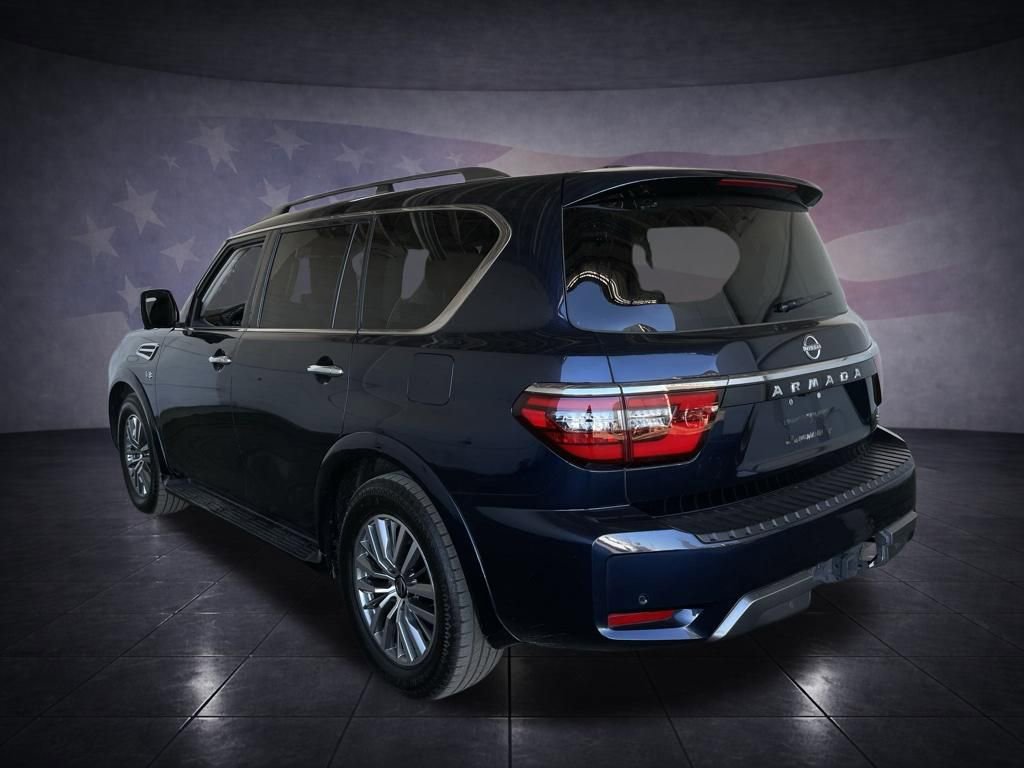 Used 2021 Nissan Armada SL w/ Captain's Chairs Package RWD image 3