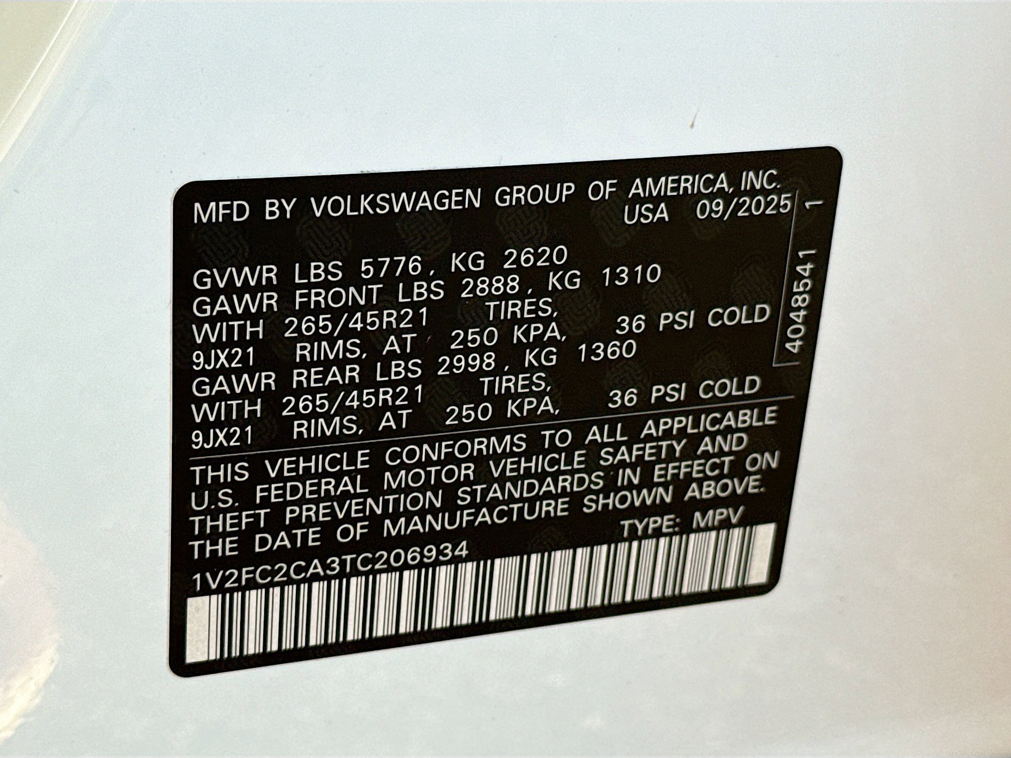 New 2026 Volkswagen Atlas Cross Sport SEL Premium R-Line image 42