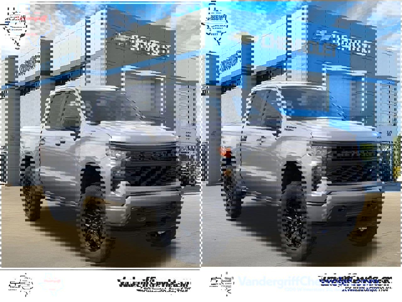New 2026 Chevrolet Silverado 1500 Custom w/ LPO, Dark Essentials Package