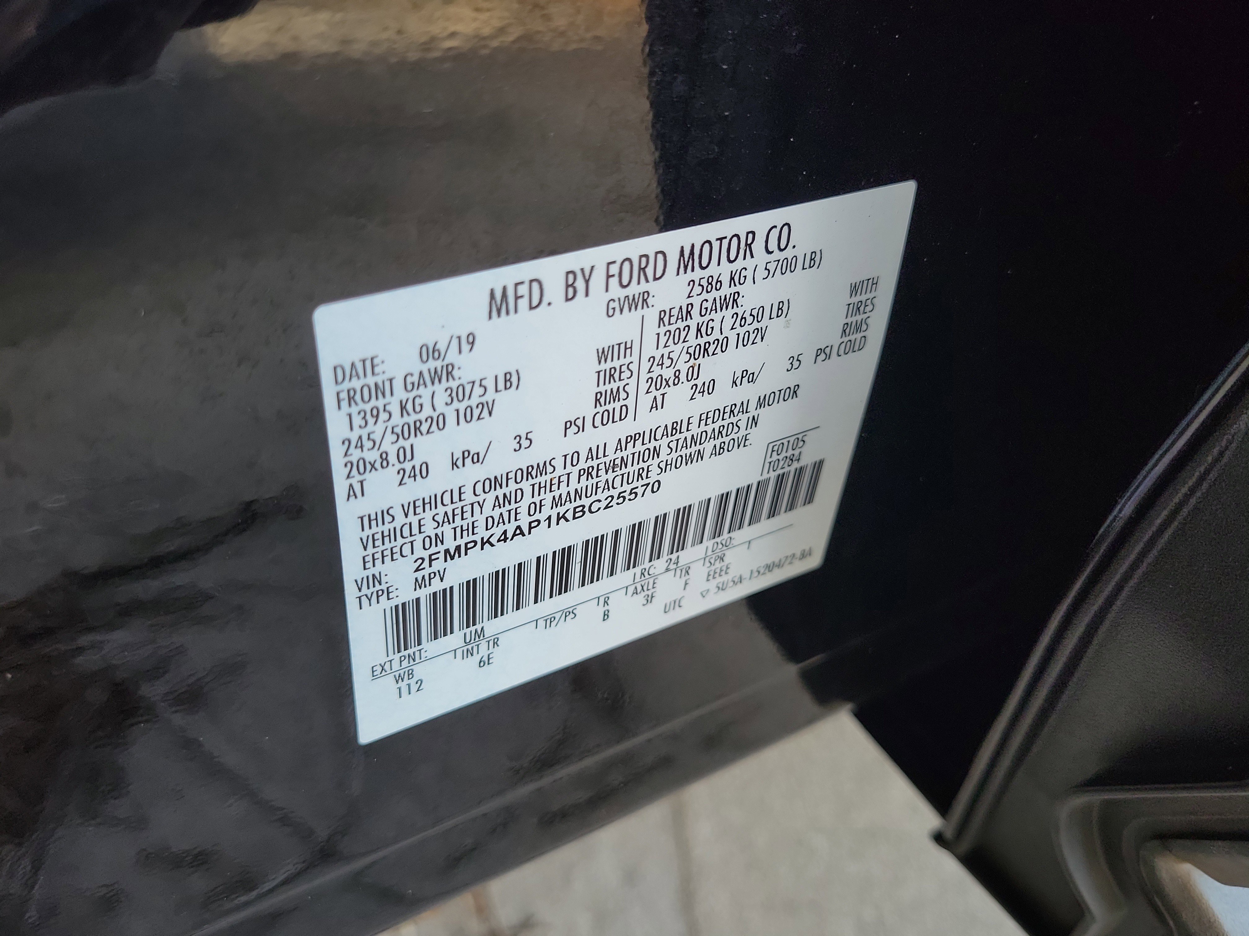 Used 2019 Ford Edge ST w/ Convenience Package image 30