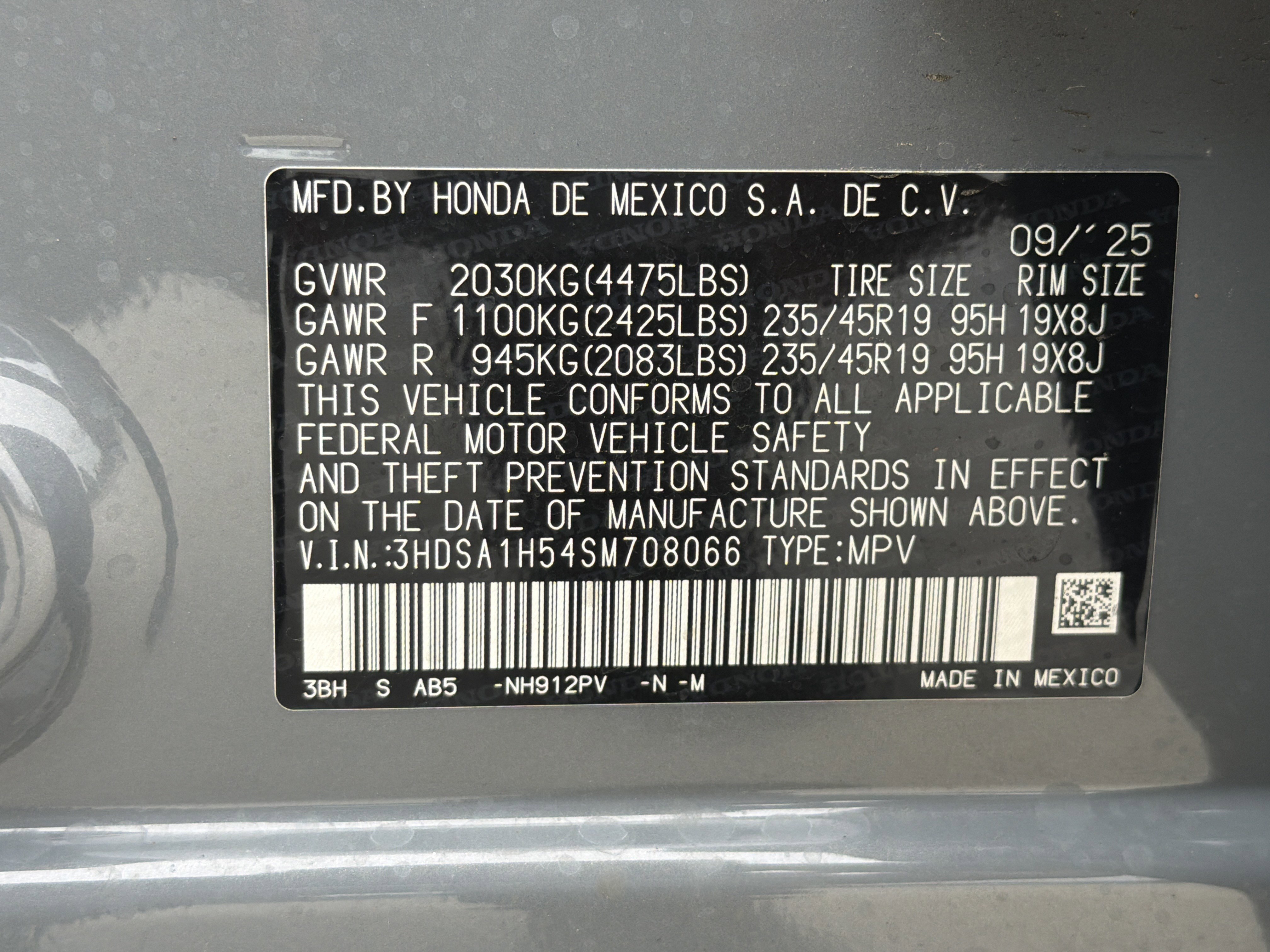 Certified 2025 Acura ADX A-Spec FWD image 34