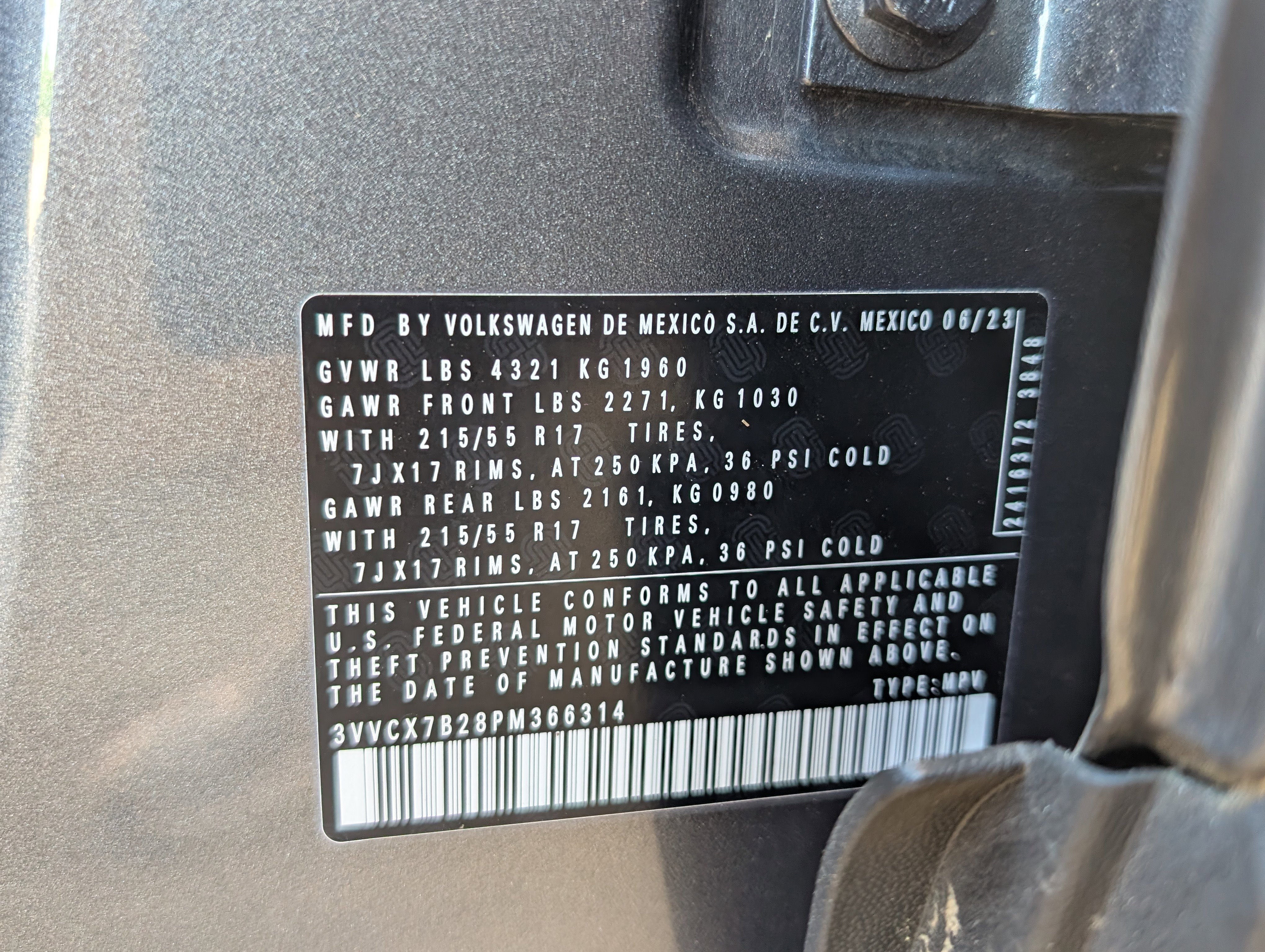 Used 2023 Volkswagen Taos S FWD image 35