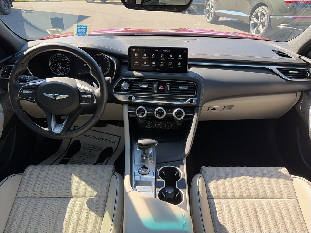 Certified 2022 Genesis G70 2.0T w/ Prestige Package RWD image 7