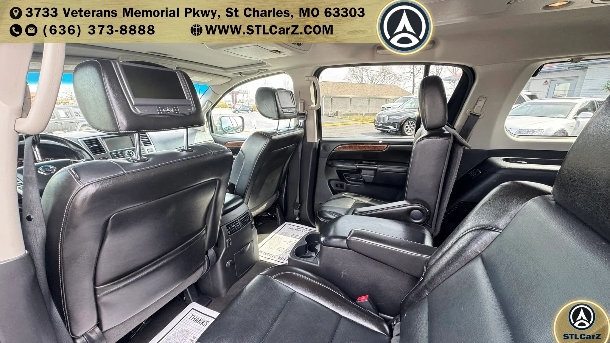 Used 2014 Nissan Armada Platinum w/ 2nd Row Captain Seat Package image 15