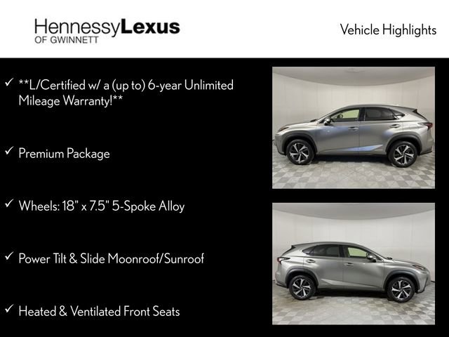 Used 2021 Lexus NX 300h AWD w/ Premium Package image 12
