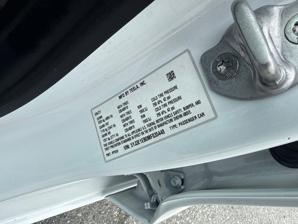 Used 2021 Tesla Model 3 Long Range AWD/4WD image 37