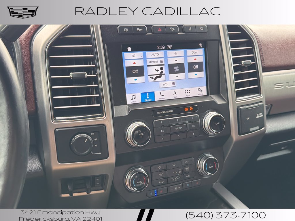Used 2019 Ford F450 Platinum w/ Platinum Ultimate Package AWD/4WD image 9